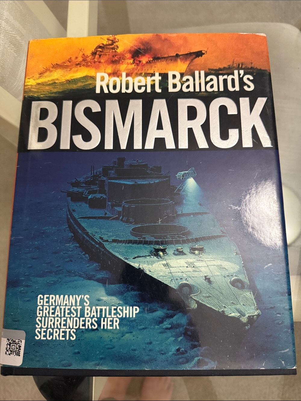 's Bismarck - Blue Hardcover Book